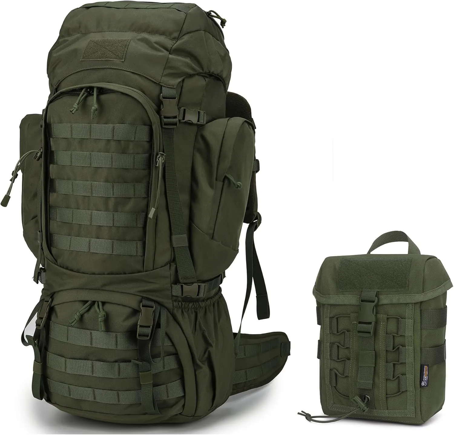 Mardingtop 60L Hiking Backpack  Molle Tactical Utility Pouch