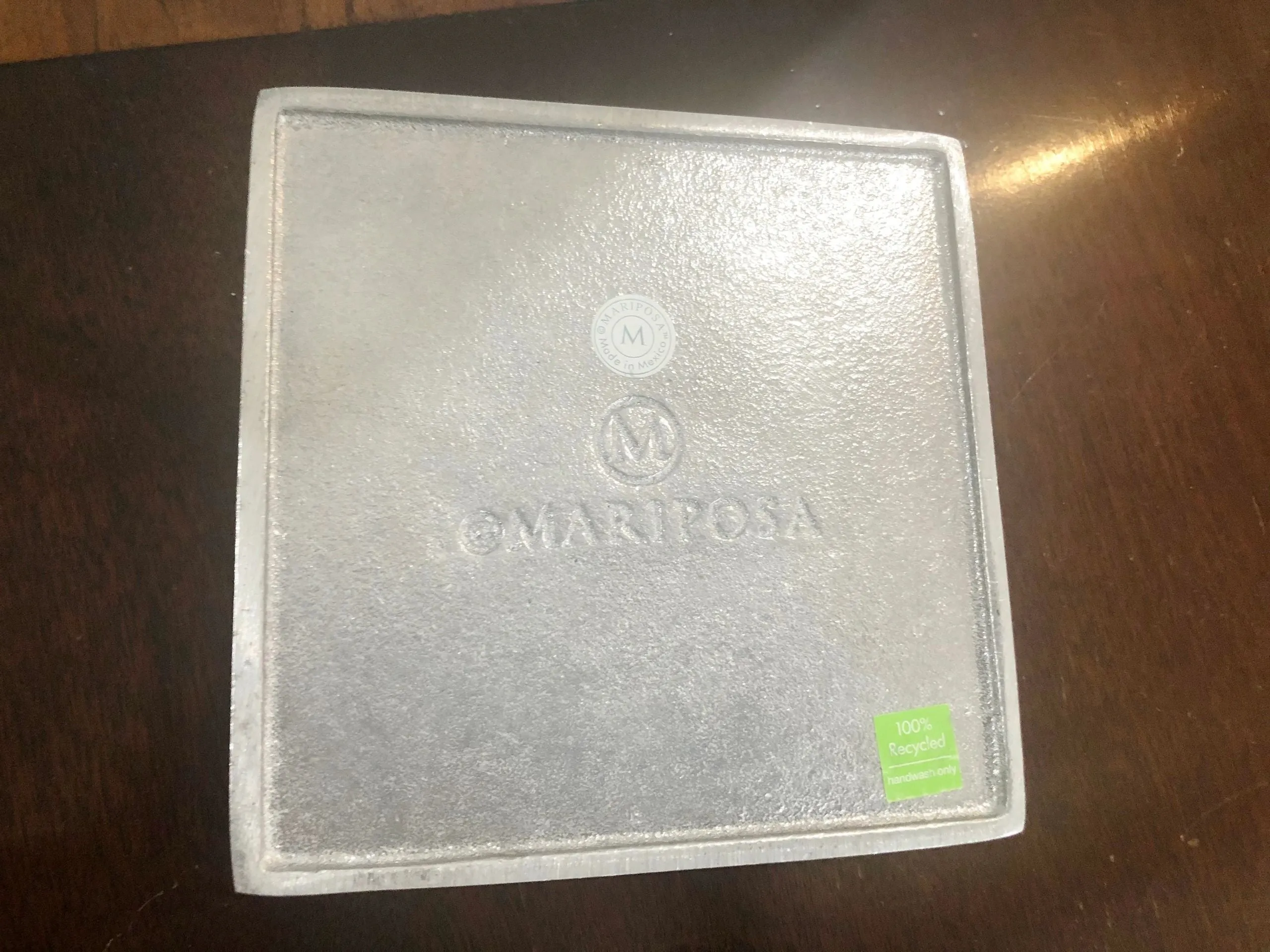 Mariposa Aluminum Napkin Holder