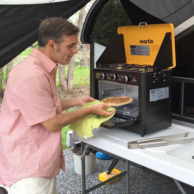 Martin 24,000 BTU Portable Oven And Stove Combo