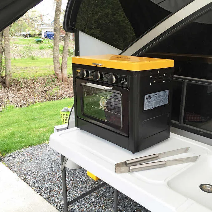 Martin 24,000 BTU Portable Oven And Stove Combo