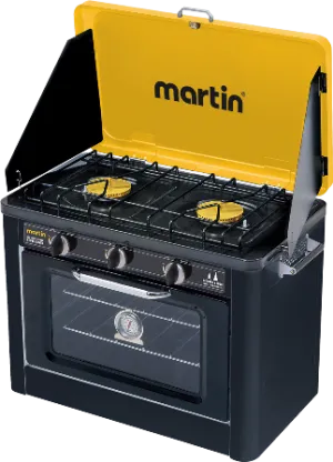 Martin 24,000 BTU Portable Oven And Stove Combo