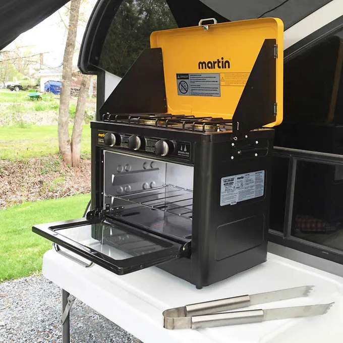 Martin 24,000 BTU Portable Oven And Stove Combo