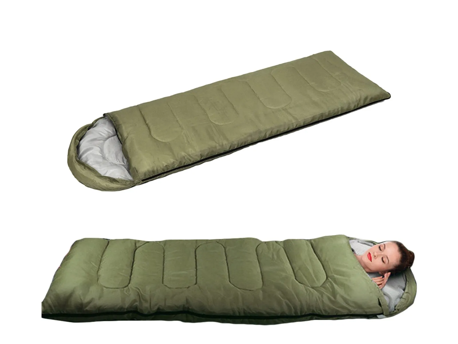 Mattress Air for Excellent service Camping Green Person 1 Set Sleeping Fully integrated Tent Pop-Up Bag