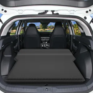 Memory Foam SUV Air Mattresses for Trunk Camping, Self-Inflating Sleeping Airbed for Car Outdoor Travel (Black)
