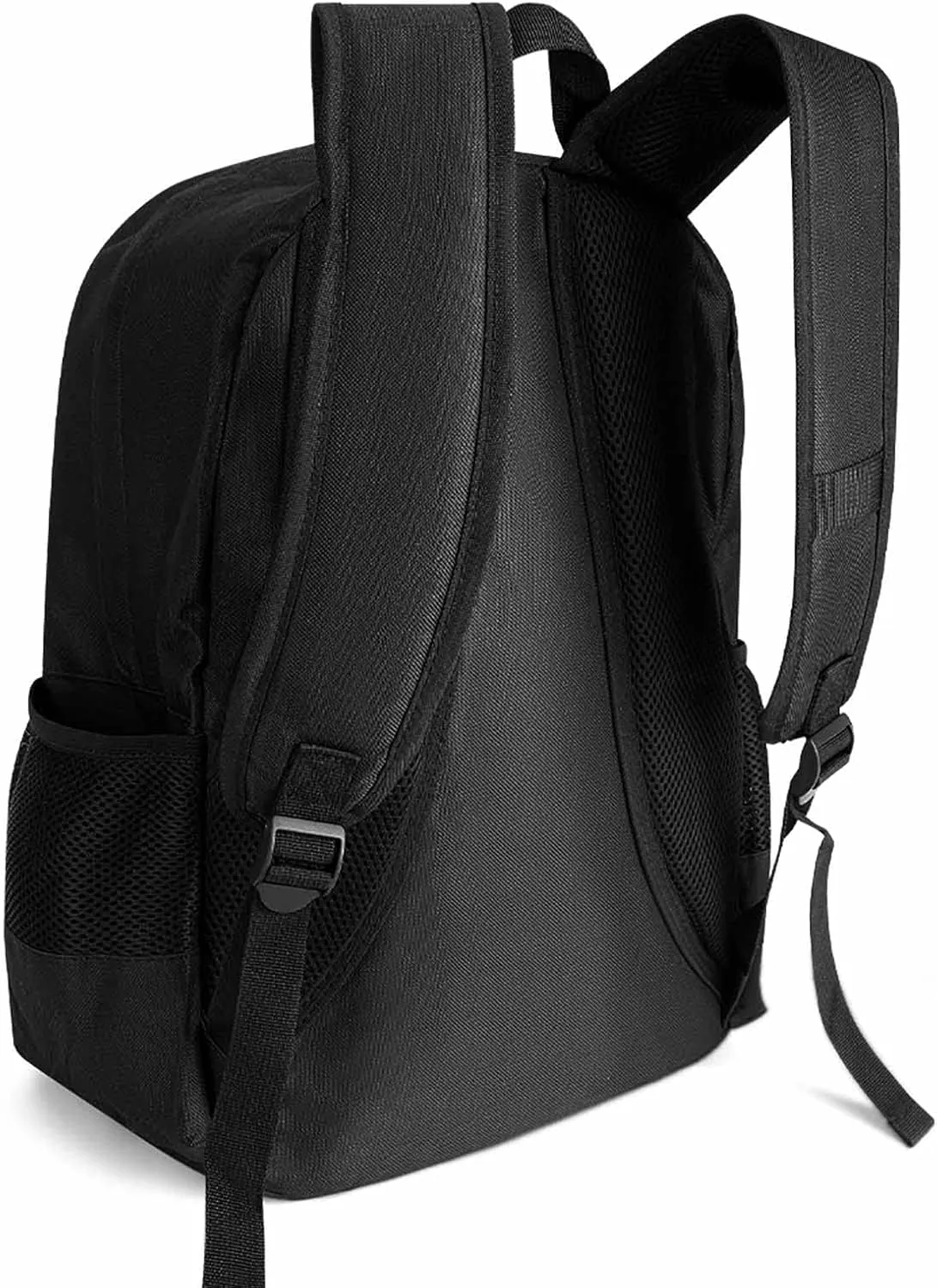 Men Women Polyester Magic Bookshelf Vintage Style Book Art Daypack Big Capacity Shoulder Bag With Adjustable Shoulder Straps for Camping Travel Walking Cycling