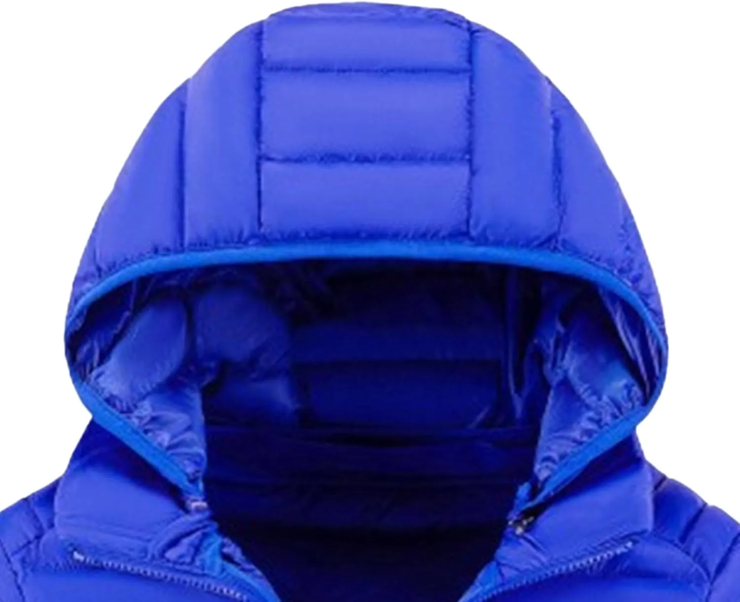 Men's Trendy Quilted Winter Coat Hood Insulated Water-Resistant Outdoor Winter Jacket Full Zip Puffer Coats