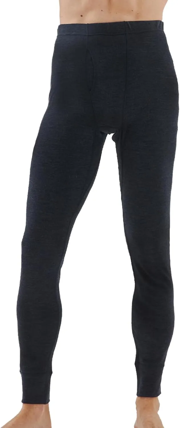 Merino Protect 100% Merino Wool Base Layer Men Thermal Long Underwear Soft Long Johns for Hunting Hiking