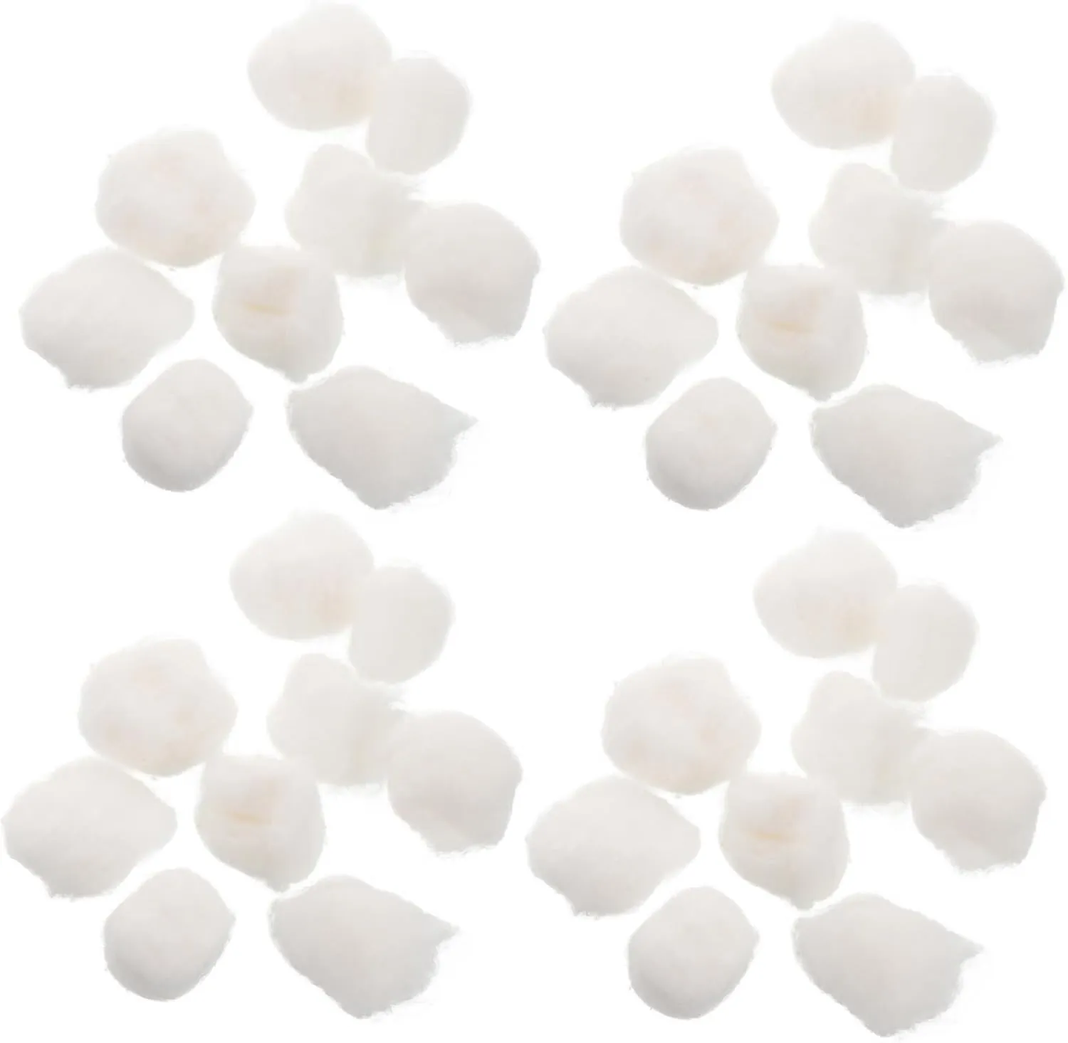 Mikinona 500g Pure Cotton Nail Polish Remover Balls Soft Absorbent for Makeup Gel Polish Removal