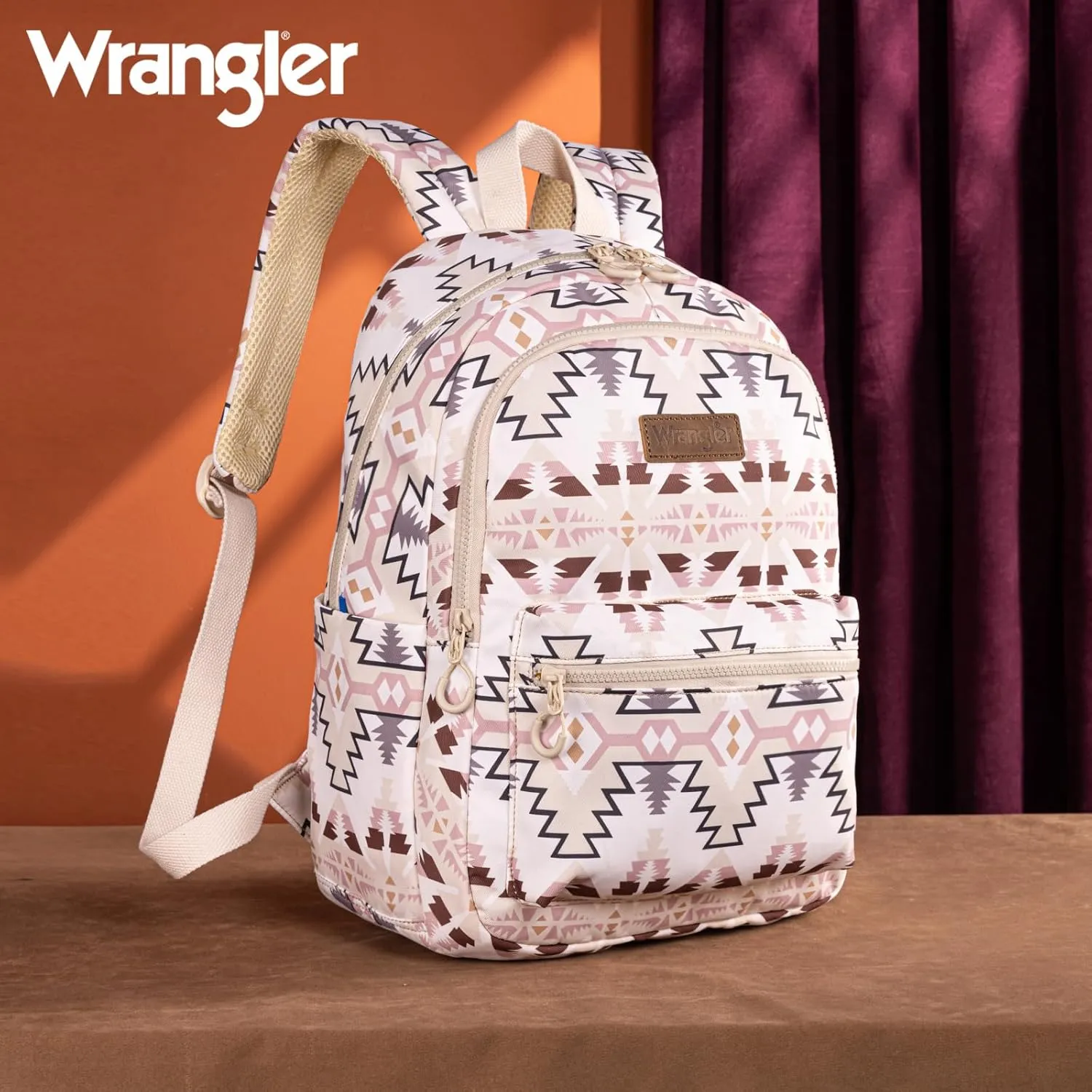 Montana West x Wrangler Aztec Backpack Mommy Daypack Western Travel Bag for Women
