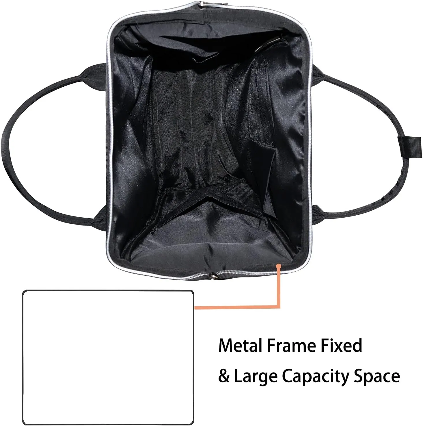 Mountain Landscape Fog Valley Diaper Bag Backpack Waterproof Backpack Baby Nappy Changing Bag for Travel Large Capacity Durable and Stylish for Woman
