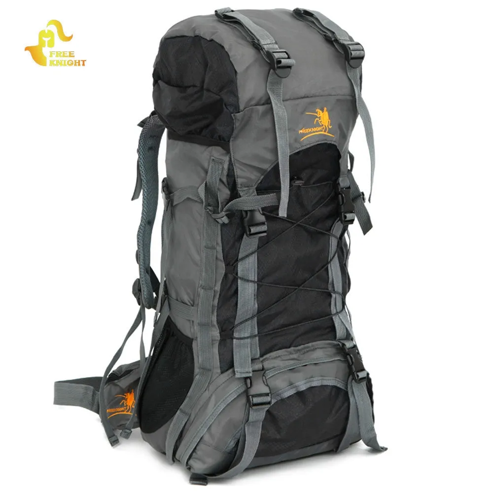 Mountaineering Knight Backpack Free Water Bag Camping Value-for-money Resistant Outdoor Nylon Seamless delivery 60L FK008