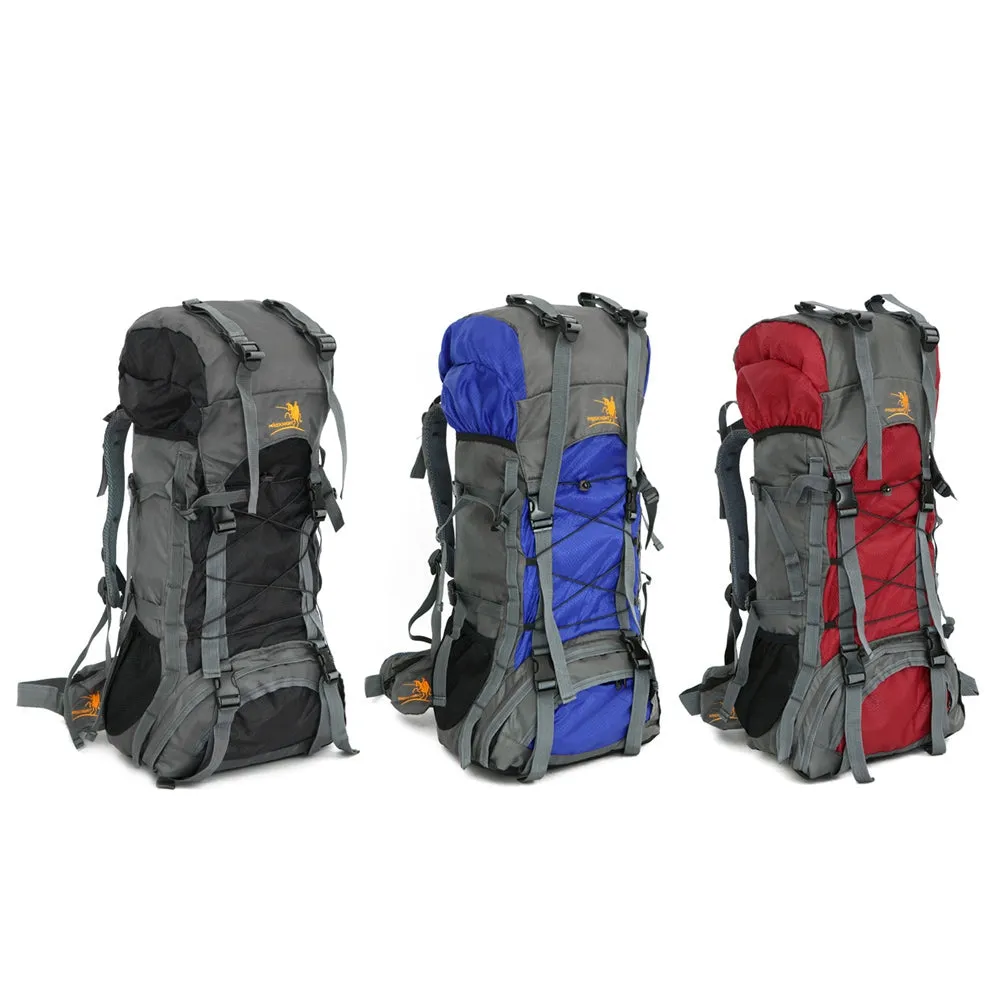 Mountaineering Knight Backpack Free Water Bag Camping Value-for-money Resistant Outdoor Nylon Seamless delivery 60L FK008