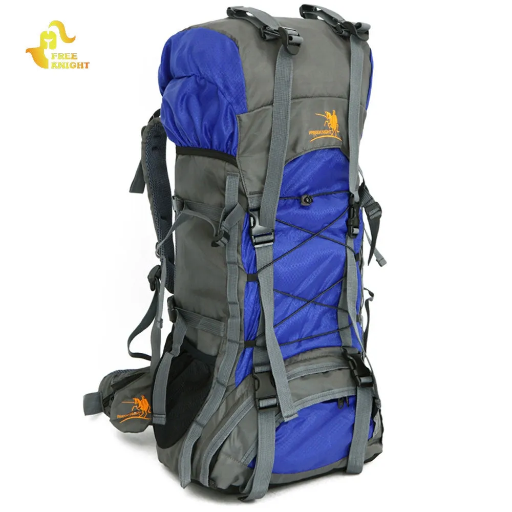 Mountaineering Knight Backpack Free Water Bag Camping Value-for-money Resistant Outdoor Nylon Seamless delivery 60L FK008