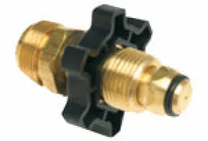 MR HEATER Mr. Heater F273758 Cylinder Adapter, Brass, Gold