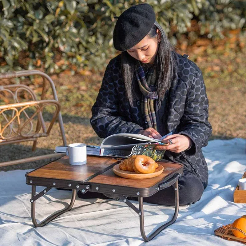 Naturehike Luye Outdoor Folding Camping Aluminum Alloy Portable BBQ Table