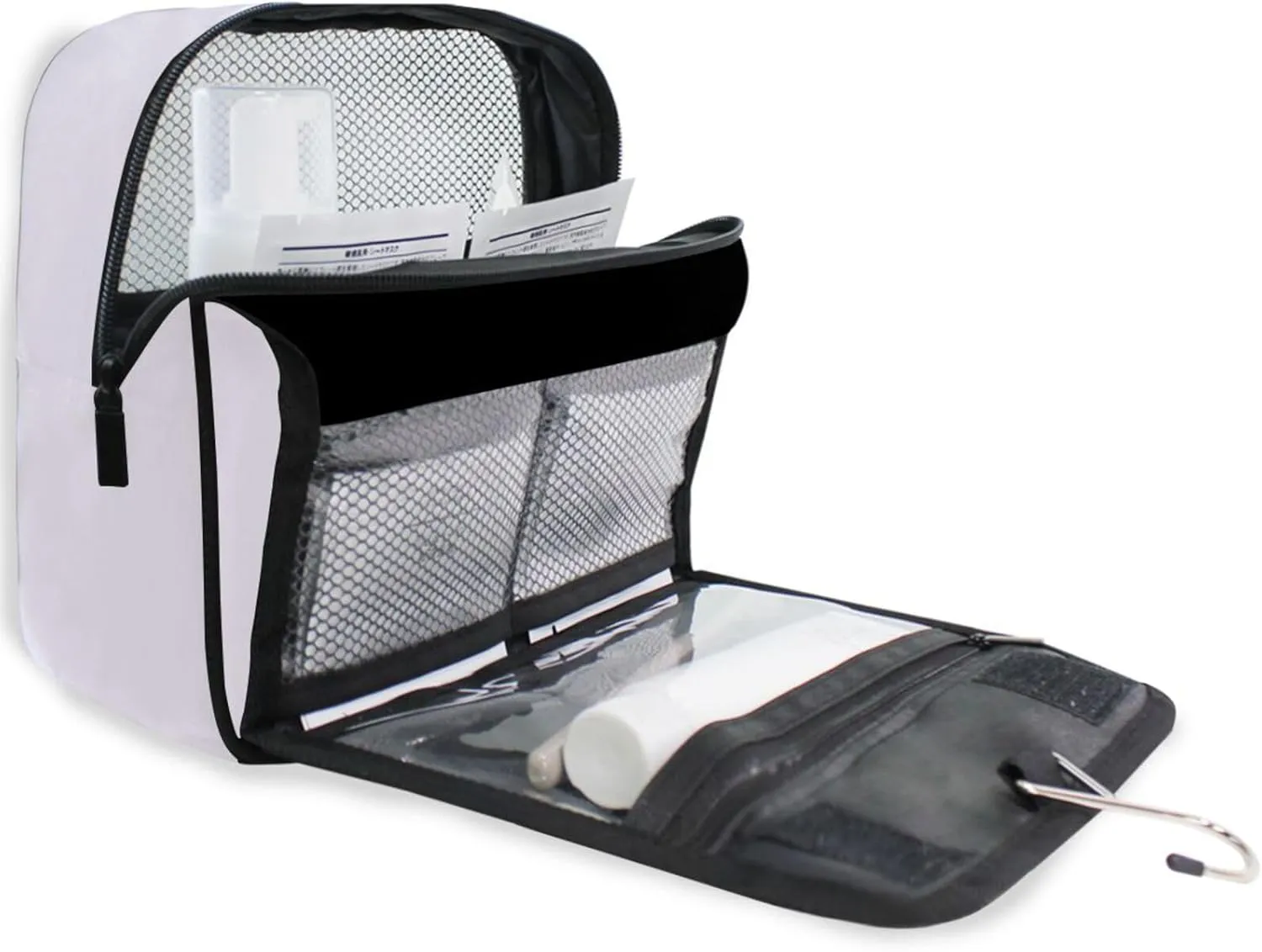 ODAWA Magnolia Toiletry Bag Large Capacity Makeup Organizer Cosmetic Travel Toiletry Organizer for Women