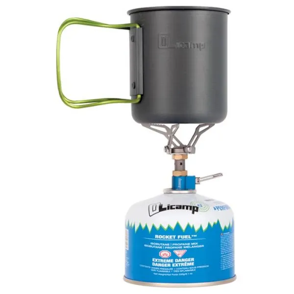 Olicamp Ion Micro Titanium Stove with Space Saver Aluminum Mug New