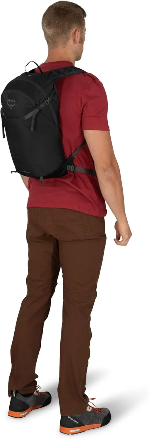 Osprey Sportlite 15L Unisex Hiking Backpack, Dark Charcoal Grey