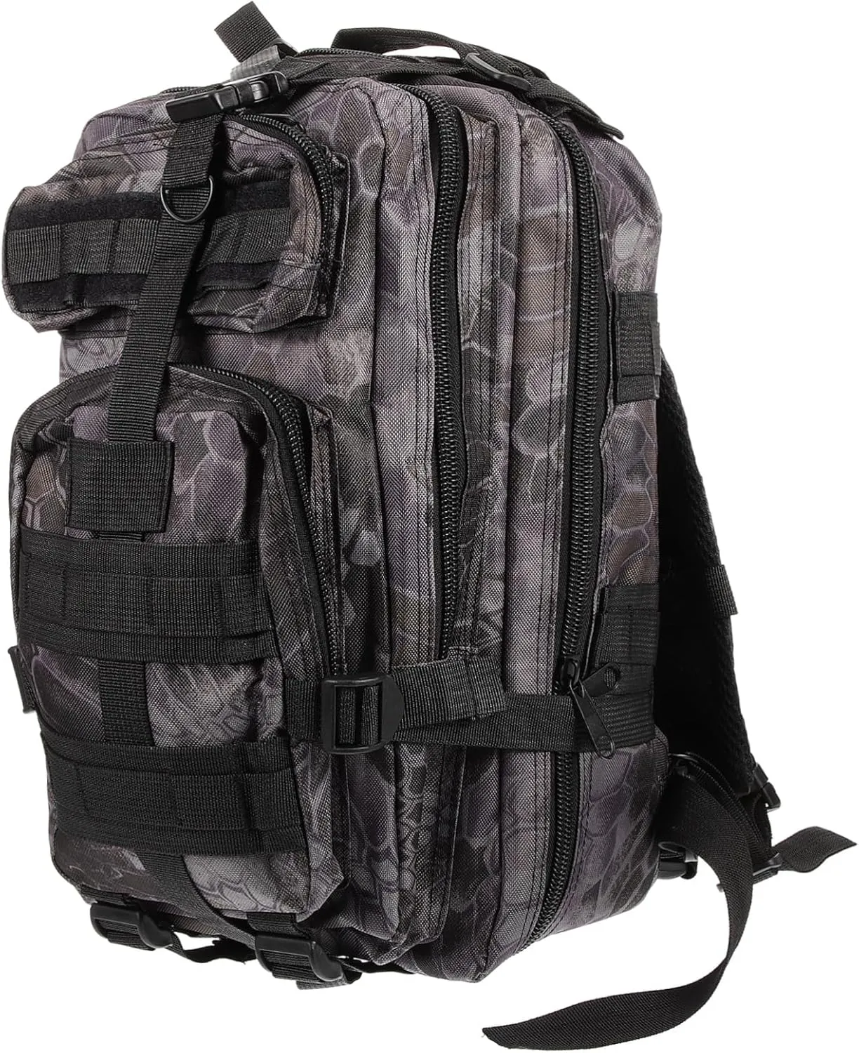 Outdoor Backpack Shoulder Straps Multifunctional Storage Bag for Hiking Camping Climbing Travel and Activities Python Design