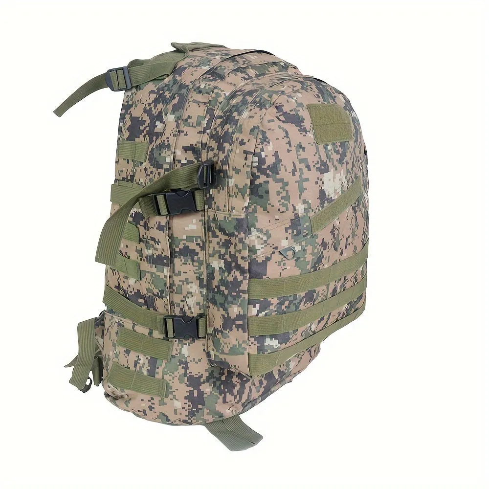 Outdoor Camouflage Python Print Backpack | Multicolor