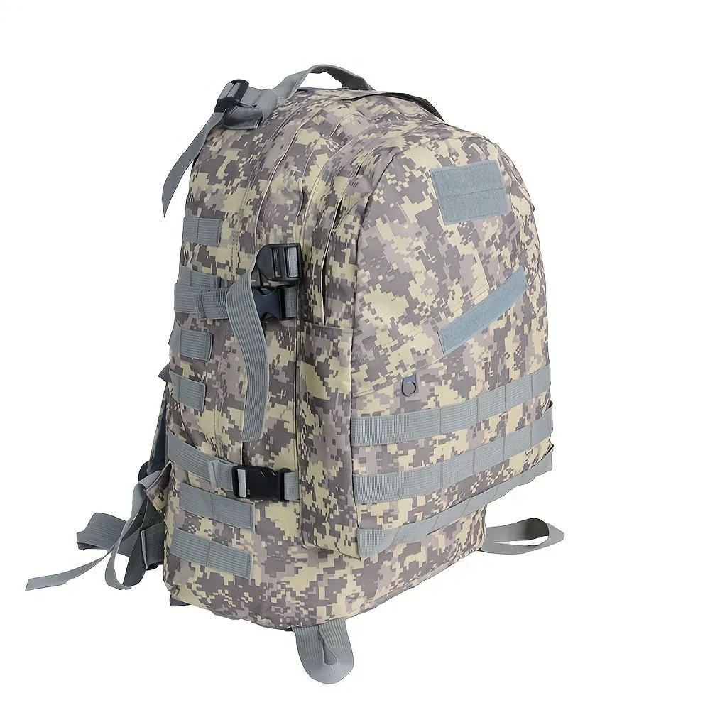 Outdoor Camouflage Python Print Backpack | Multicolor