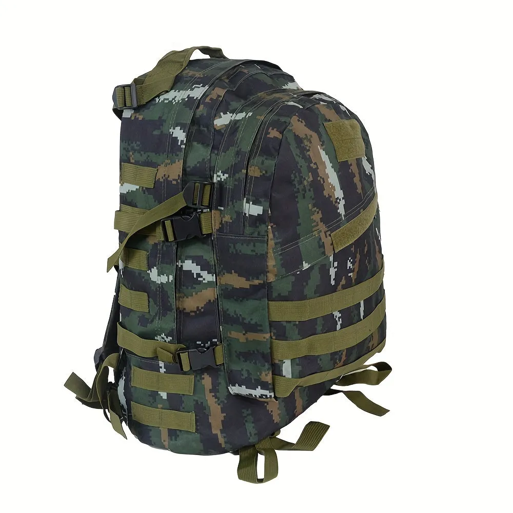 Outdoor Camouflage Python Print Backpack | Multicolor