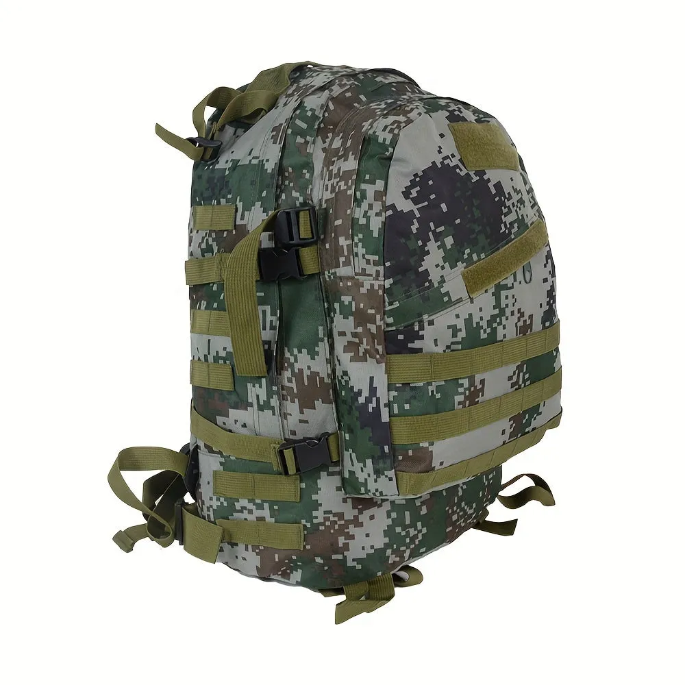 Outdoor Camouflage Python Print Backpack | Multicolor