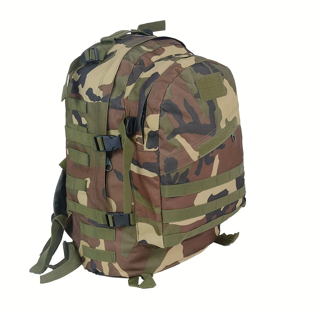 Outdoor Camouflage Python Print Backpack | Multicolor