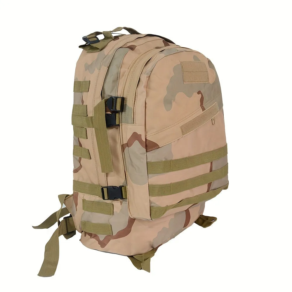 Outdoor Camouflage Python Print Backpack | Multicolor
