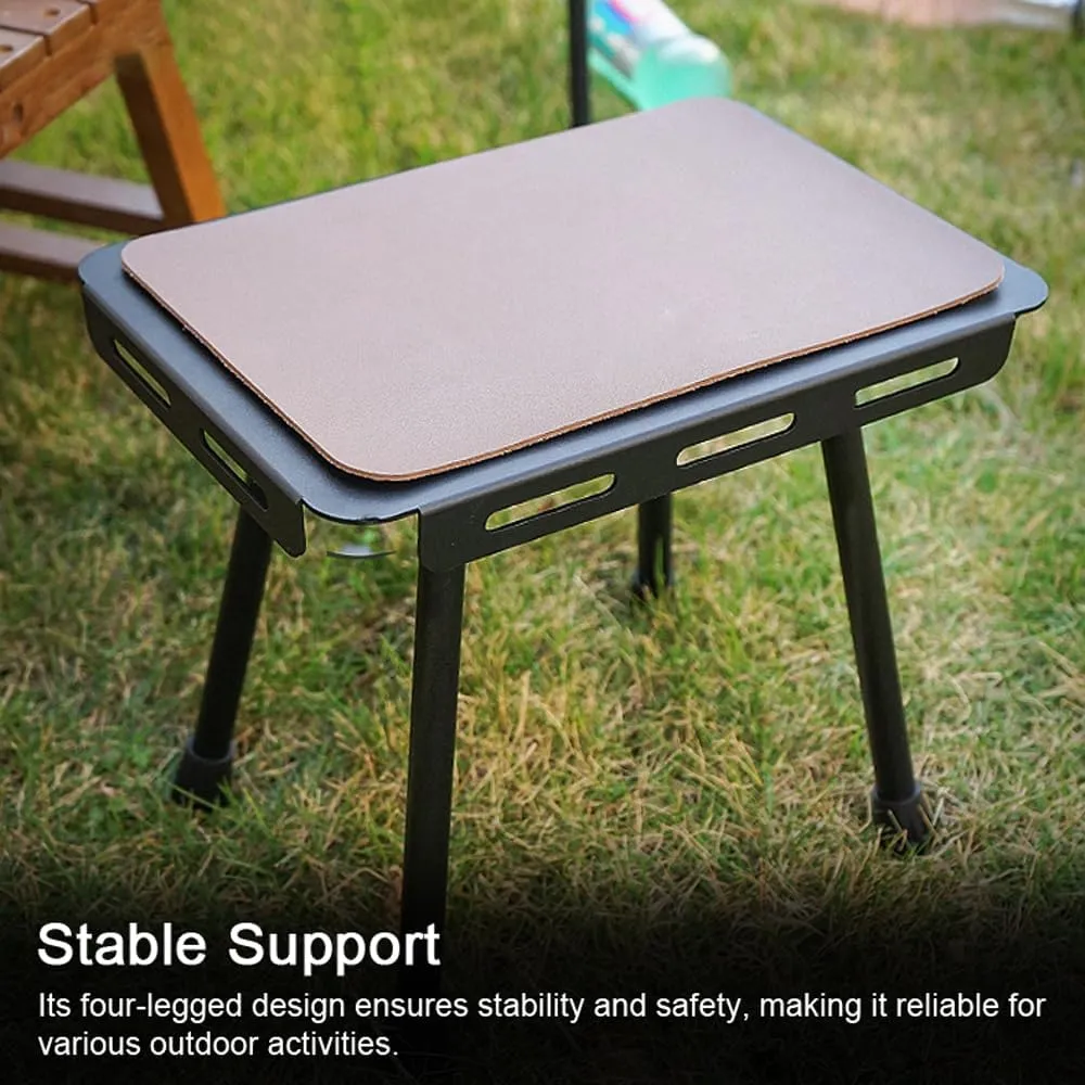 Outdoor Camping Portable Foldable Table Compact Detachable Teapoy Aluminum Alloy Fishing Stool Garden Picnic st Stool