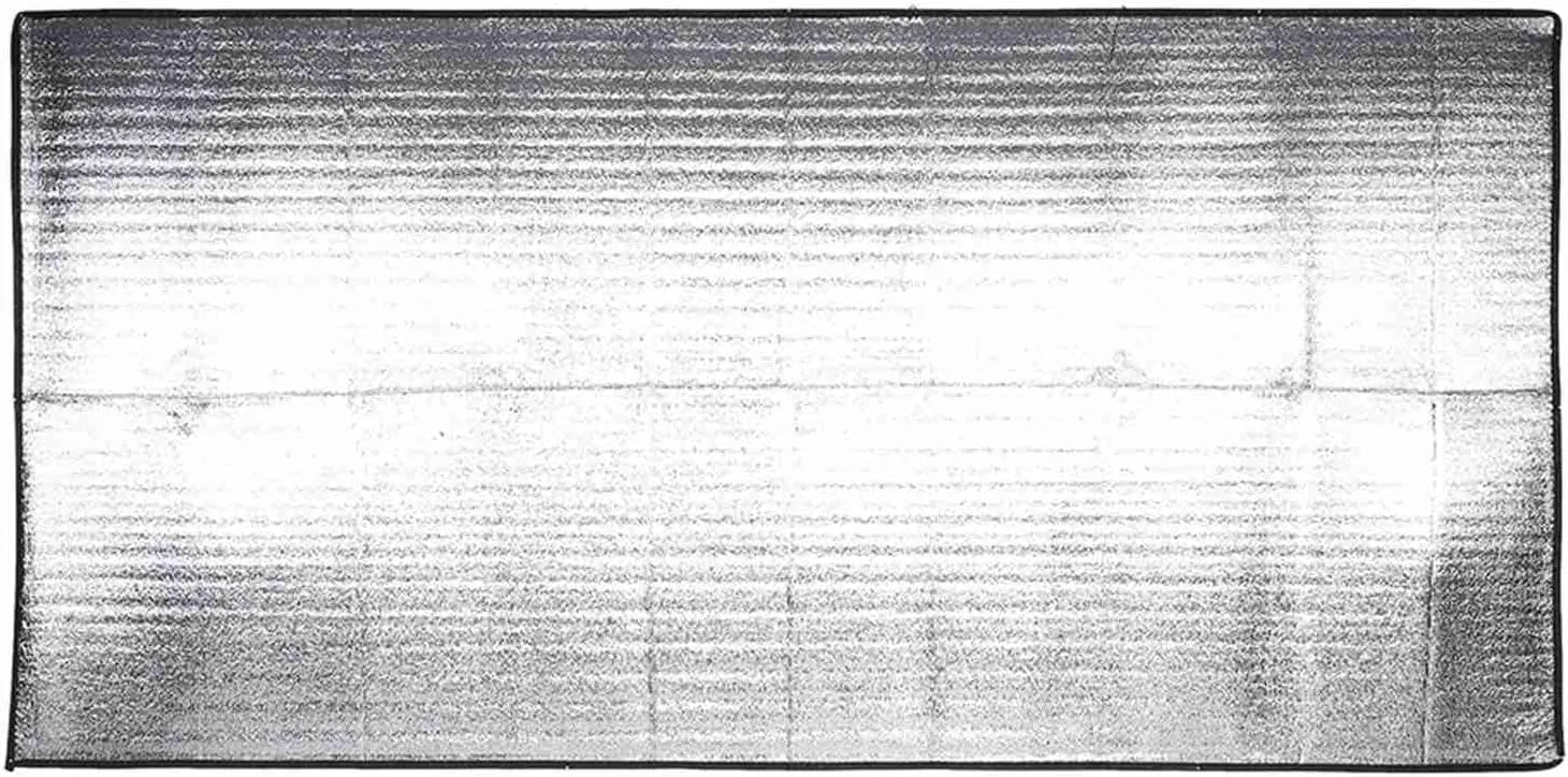 Outdoor Camping Tent Mat Moistureproof Aluminum Foil EVA Pad for Comfortable Rest on Grass and Sand, Foldable Portable Sleeping Mattress for Picnic Kids Play