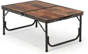 Outdoor Foldable Camping Table Aluminum Ultralight Outdoor Folding Desk BBQ Furniture for Hiking Travel BBQ