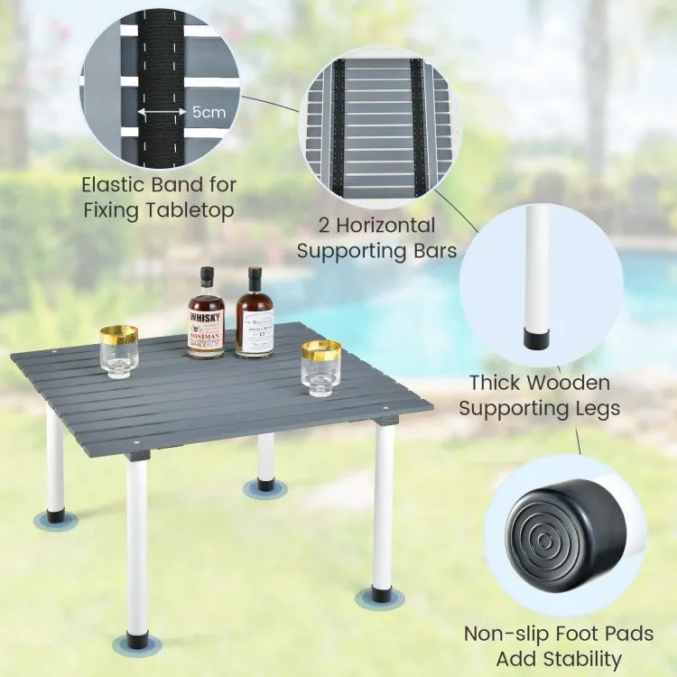 Outdoor Folding Camping Table with Carry Bag - Suitable for Picnics and Hiking