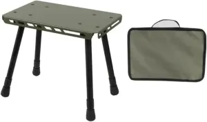 Outdoor Folding Stool Aluminum Alloys Folding Small Chair, Folding Picnics, Practical 2 Table, Camping Stool, Camping 1 Outdoor in Small Folding Stool(ArmyGreen)