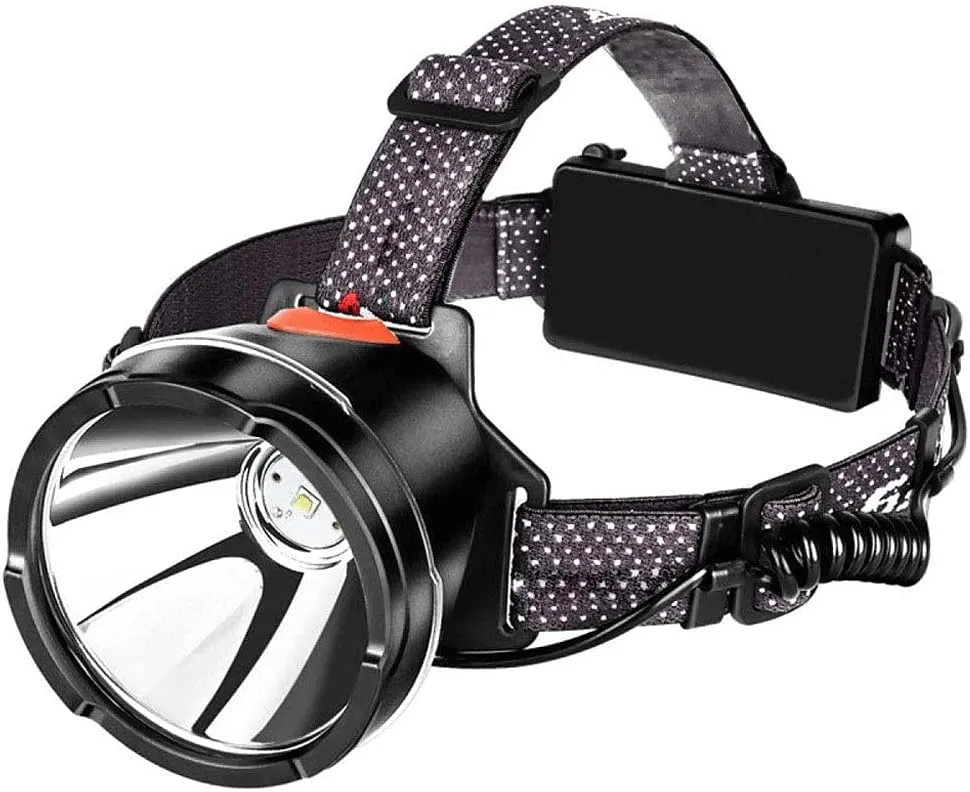 Outdoor Pro Gear Lighthouse Beacon - Camping Fishing Running Caving Hiking Search and - Rugged Super Bright Head Lamp Spotlight