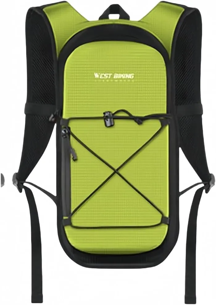 Outdoor Sports Backpack for Trail Running, Hiking Dual Shoulder Pack, Road Cycling Bag, Unisex for Men & Women (Green)
