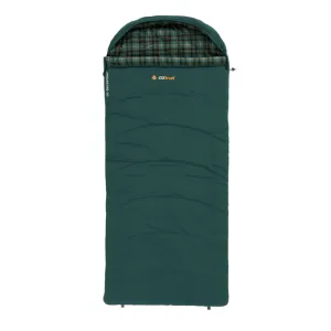 OZtrail Jindabyne 0°C Sleeping Bag - Right Zip - Evergreen