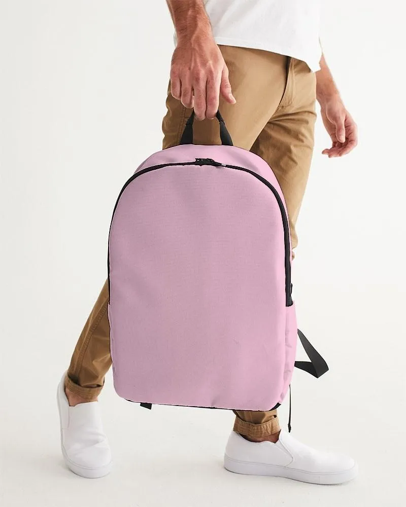 Pale Pastel Magenta Waterproof Backpack | Bright Pale Pastel Magenta | C0M30Y0K0