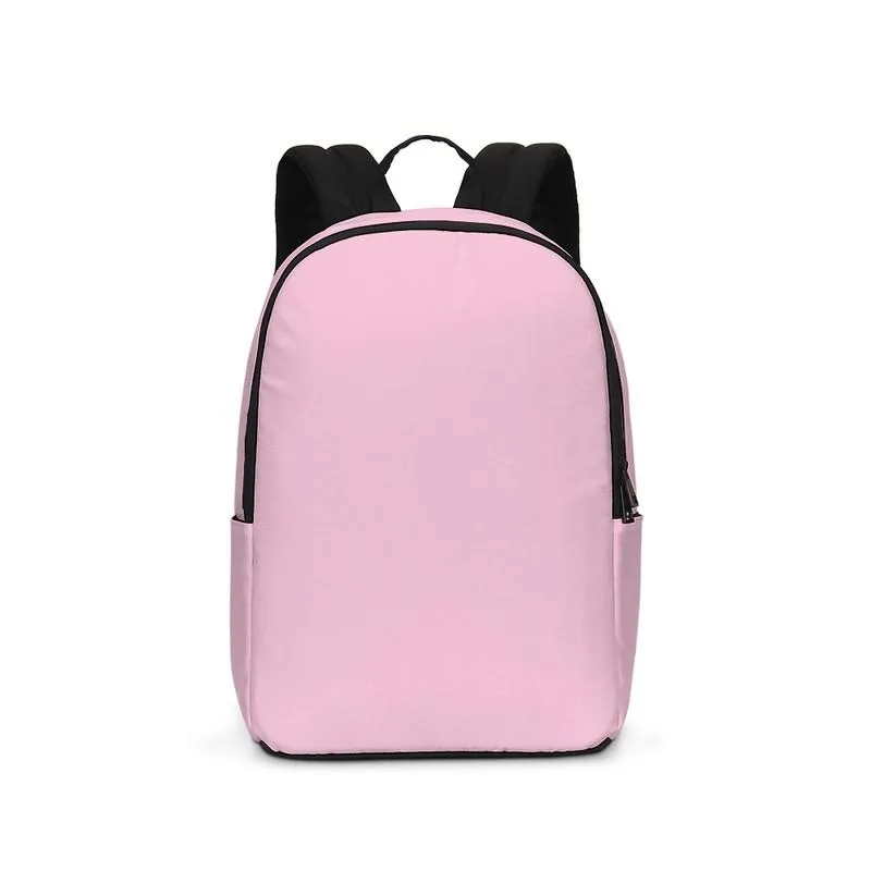 Pale Pastel Magenta Waterproof Backpack | Bright Pale Pastel Magenta | C0M30Y0K0