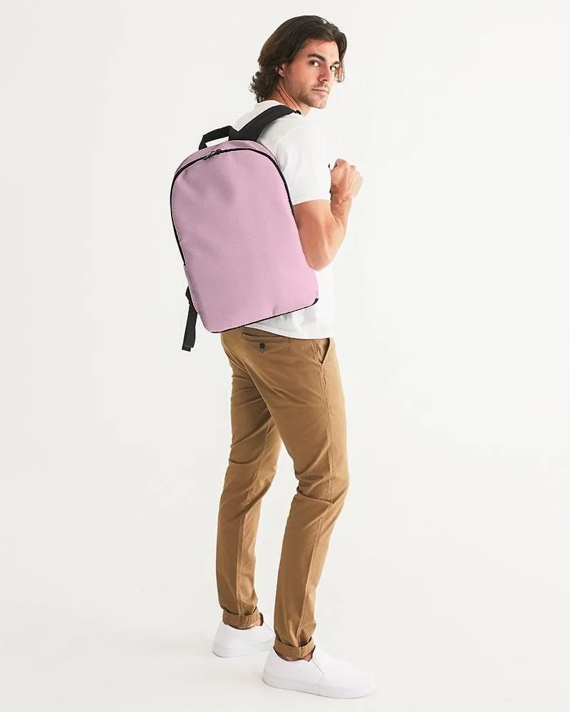 Pale Pastel Magenta Waterproof Backpack | Bright Pale Pastel Magenta | C0M30Y0K0