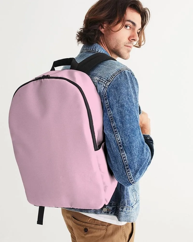 Pale Pastel Magenta Waterproof Backpack | Bright Pale Pastel Magenta | C0M30Y0K0
