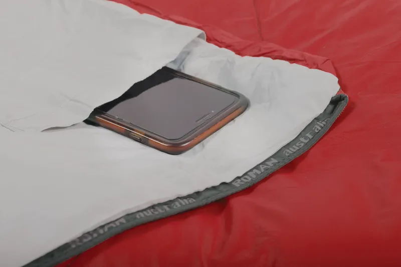 Palm I  10°C Sleeping Bag - Fiery Red