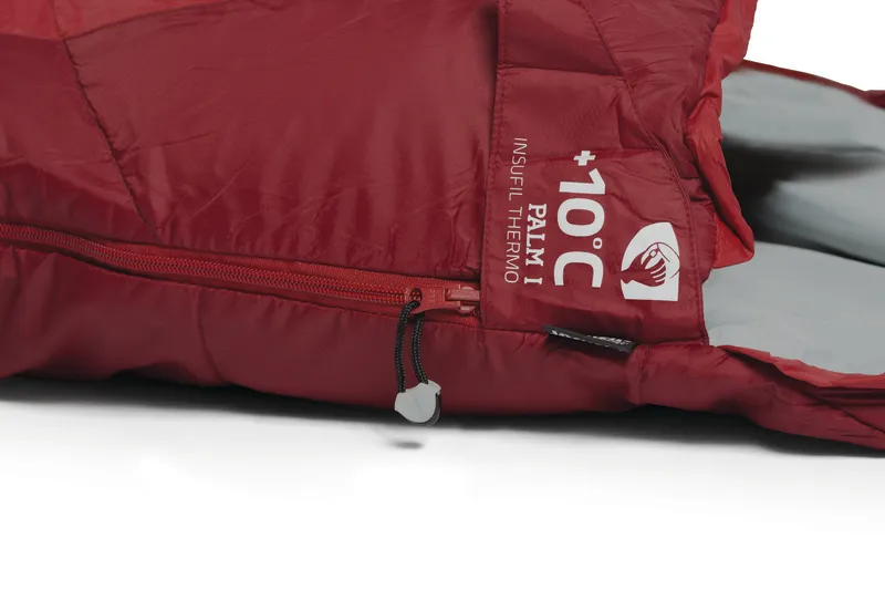 Palm I  10°C Sleeping Bag - Fiery Red