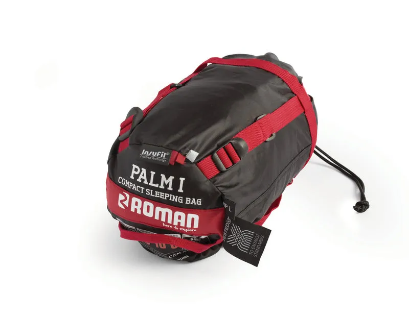 Palm I  10°C Sleeping Bag - Fiery Red