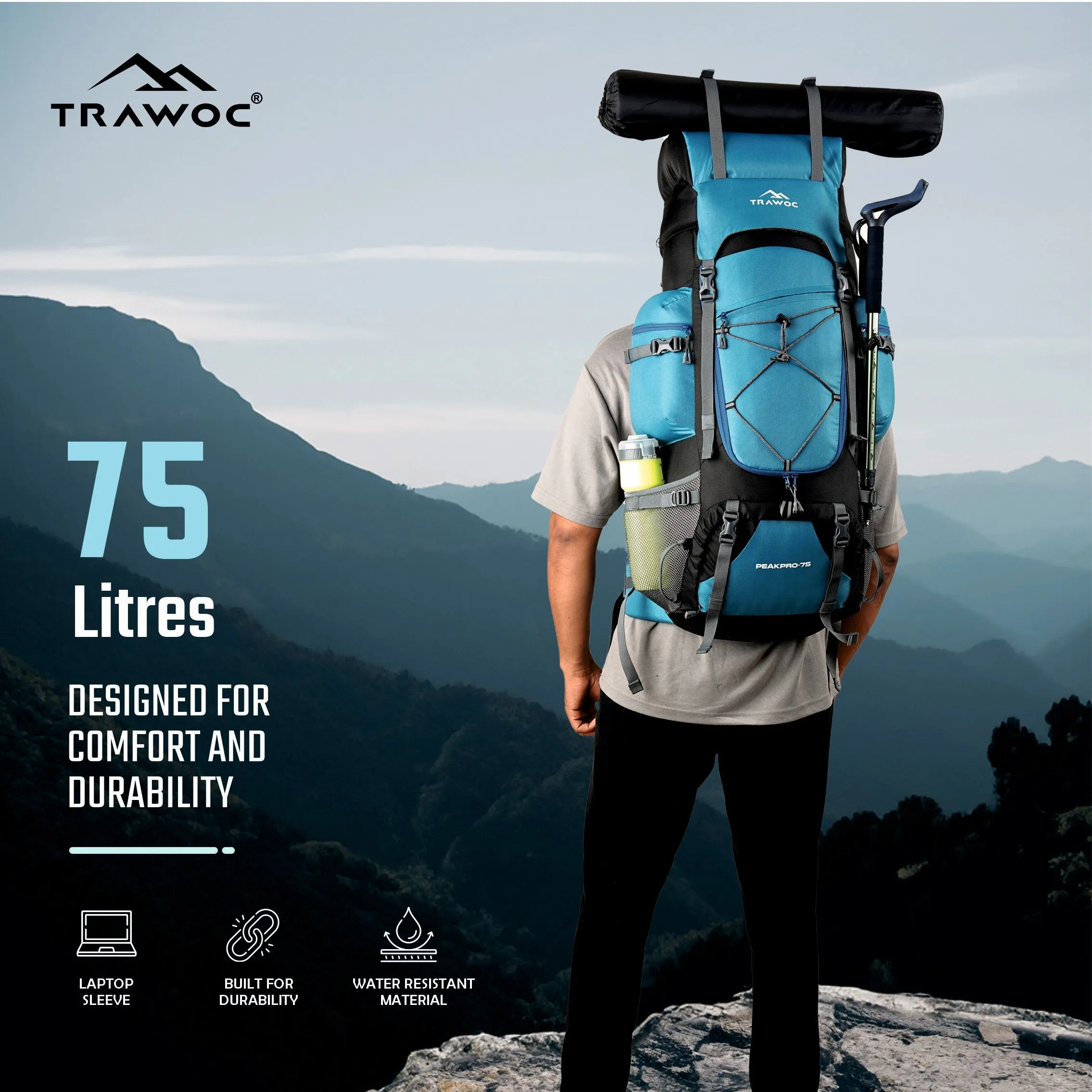 PEAKPRO-75 Rucksack - Shamrock