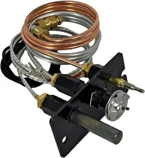 Pellethead SRV10002265 Heavy Duty Replacement Dutchwest, Majestic, Monessen, Vermont Castings 3-Way Propane (LP) SIT Pilot Assembly 10002265