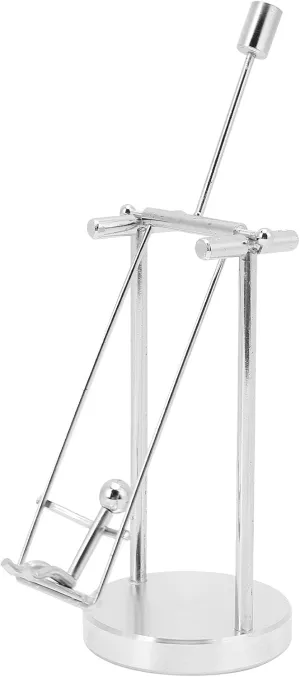 Perpetual Motion Desk Toy Noiseless Swinging Desk Sculpture Relaxing Motion Ornament Elegant Desktop Stress Reliever for Desktop Decorations