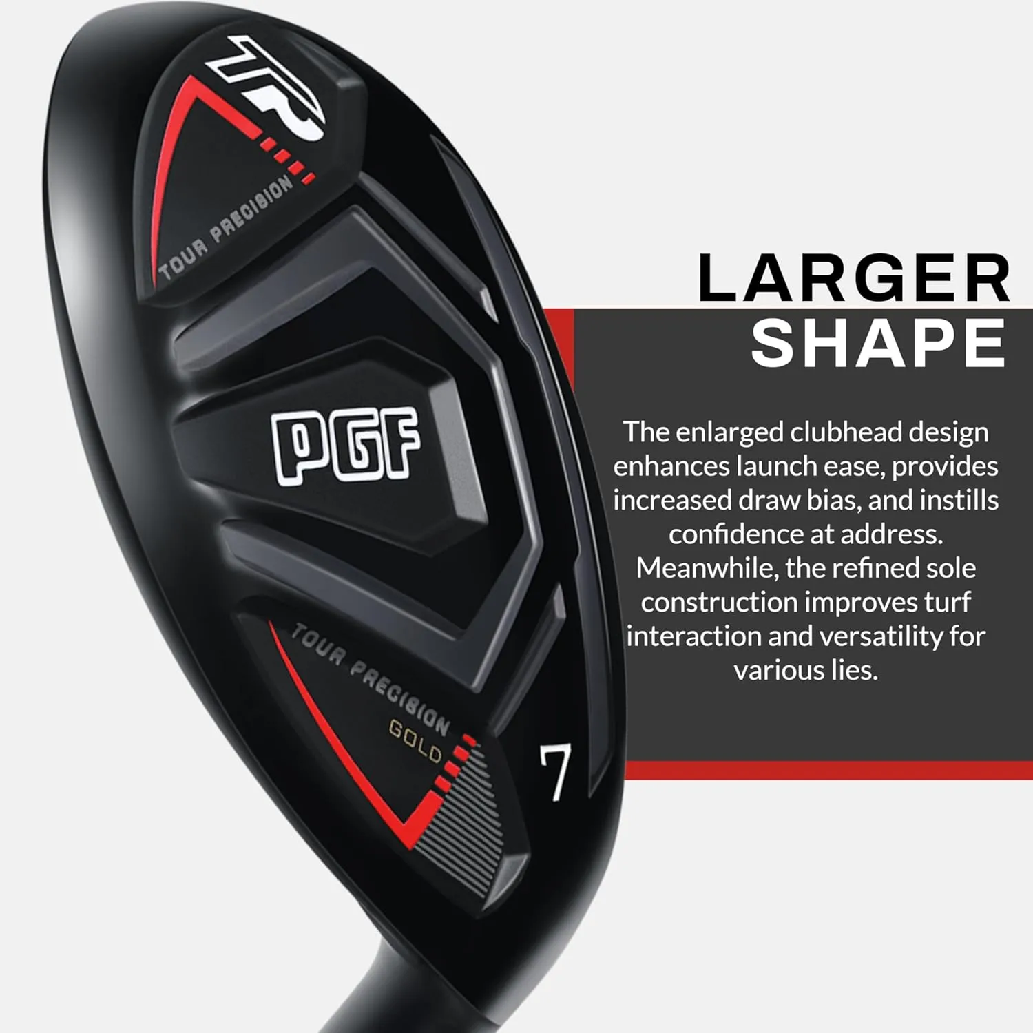 PGF Gold Tour Precision Hybrid Golf Club [RH][Reg] [# 2# 3# 4# 5# 6# 7# 8# 9,PW]