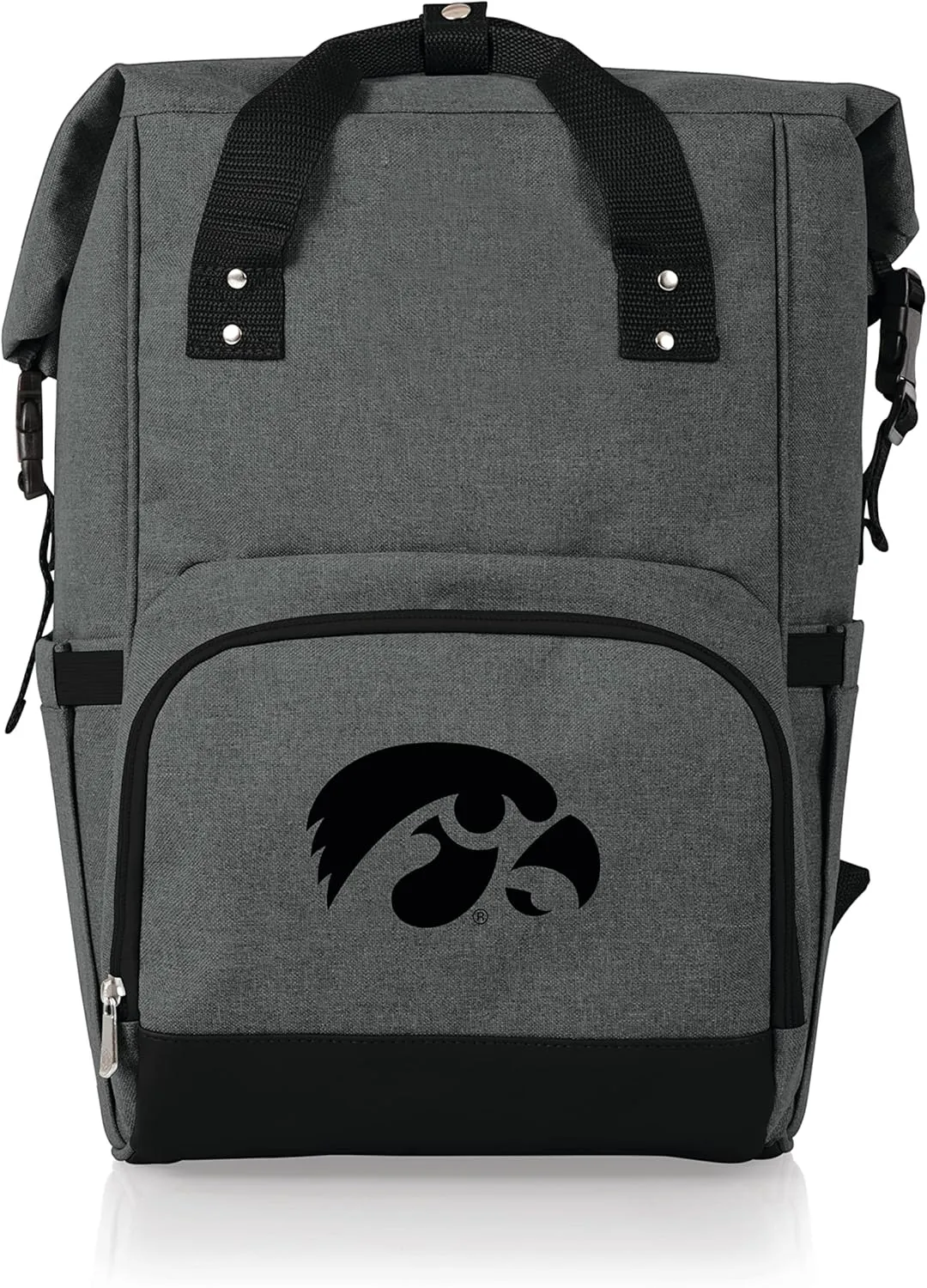 PICNIC TIME NCAA Unisex-Adult NCAA OTG Roll-Top Cooler Backpack, Hiking Backpack Cooler, Soft Cooler Bag