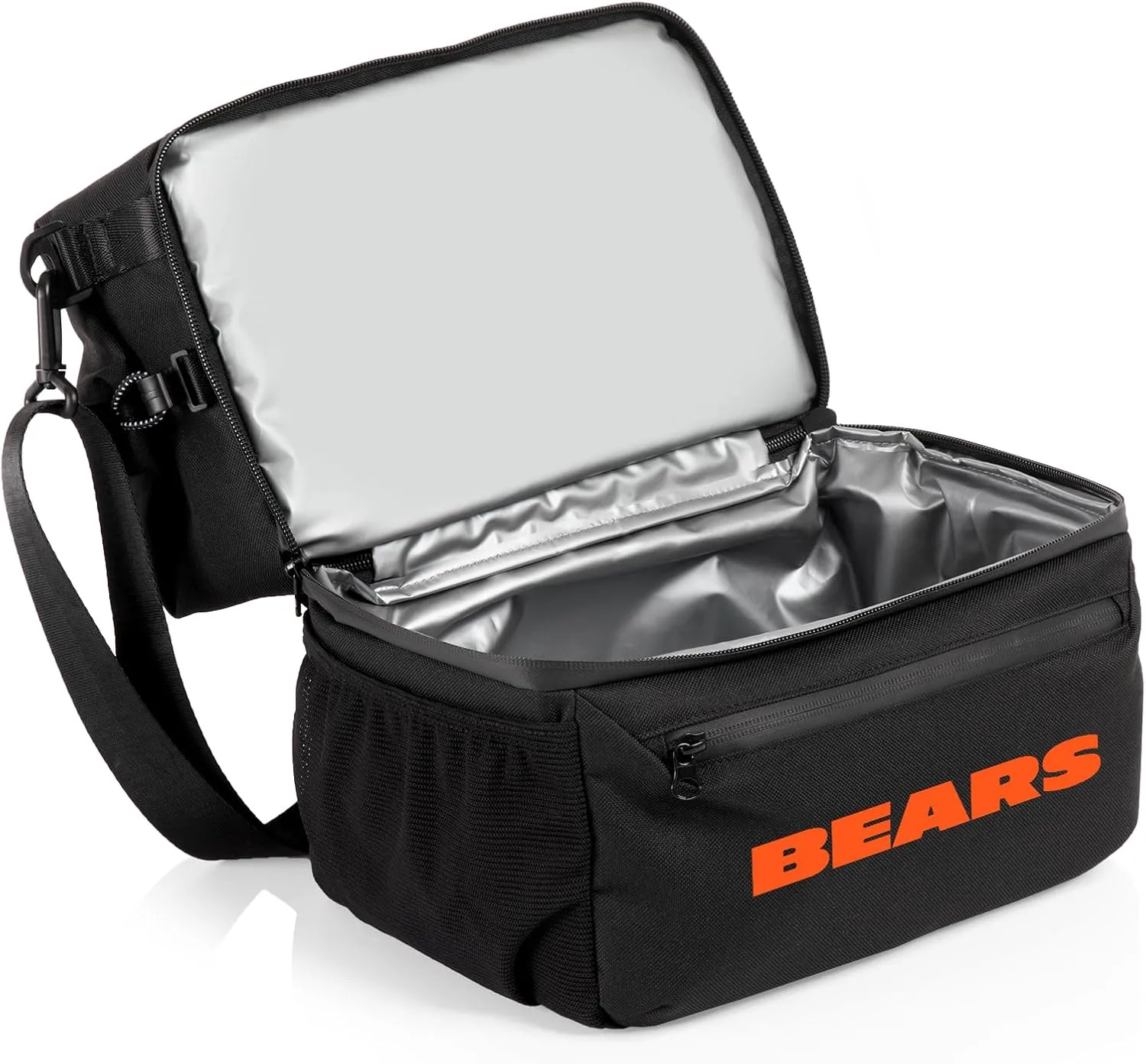 PICNIC TIME NFL unisex-adult NFL Tarana Lunch Bag Cooler with Utensil Set, Lunch Box made of Recycled Material